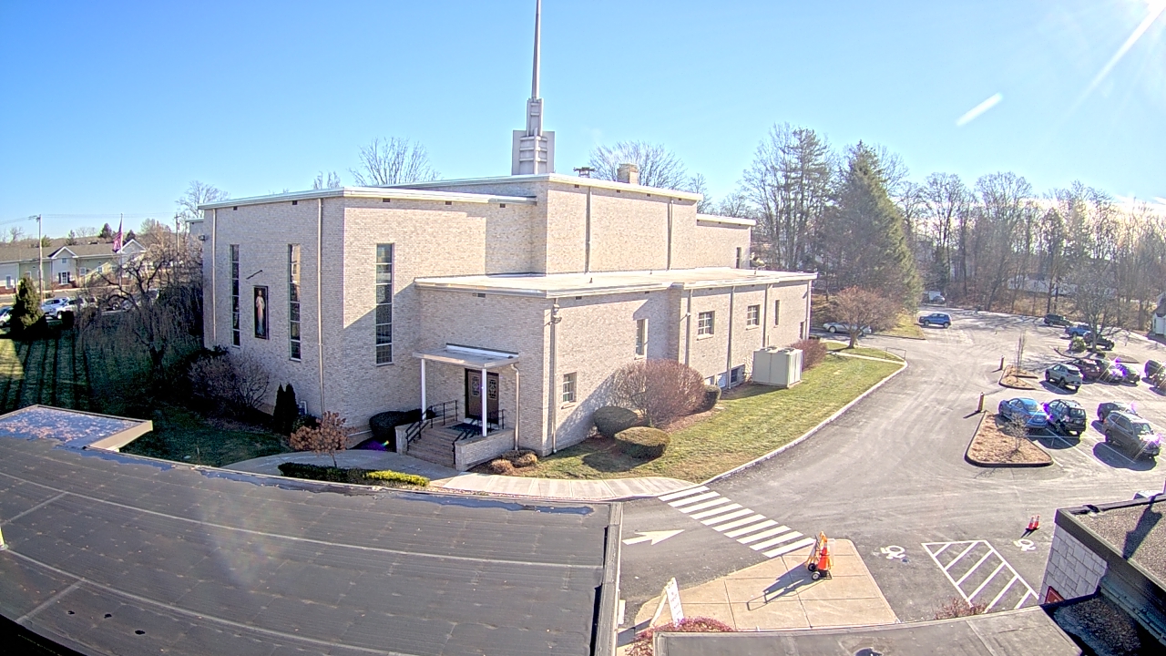 Thumbnail for current weather camera view from St. Bridget School in Cheshire, Connecticut