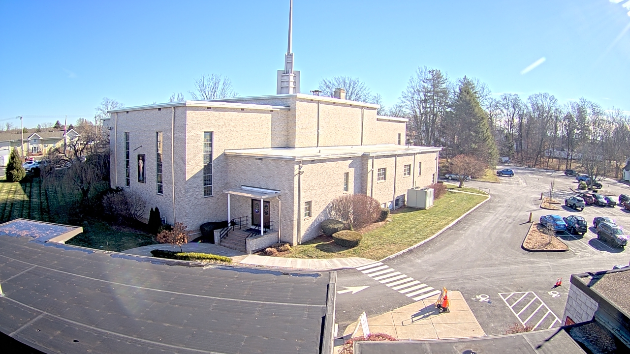 Thumbnail for current weather camera view from St. Bridget School in Cheshire, Connecticut