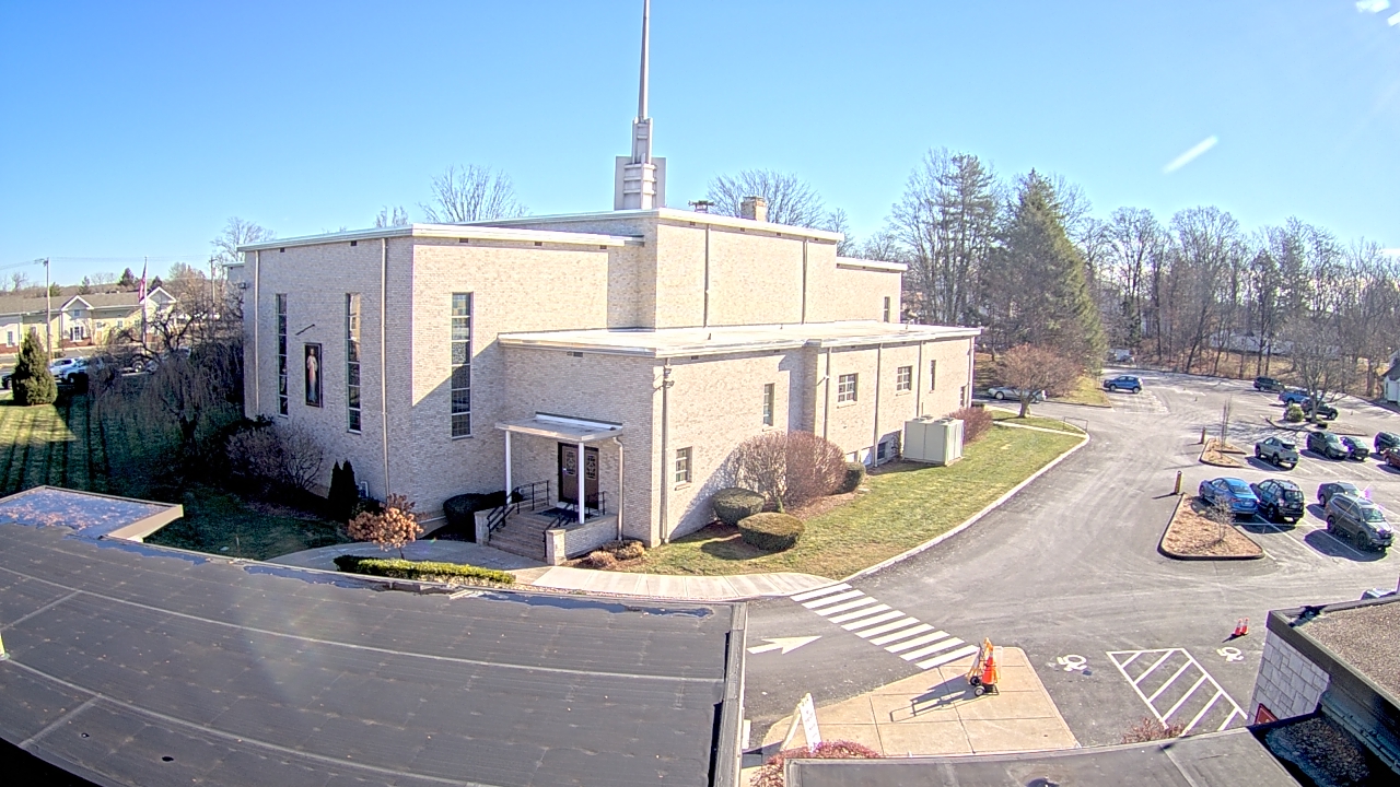 Thumbnail for current weather camera view from St. Bridget School in Cheshire, Connecticut