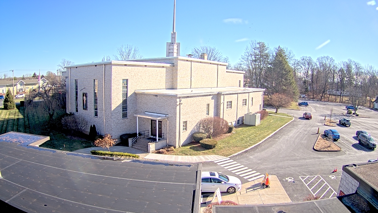 Thumbnail for current weather camera view from St. Bridget School in Cheshire, Connecticut