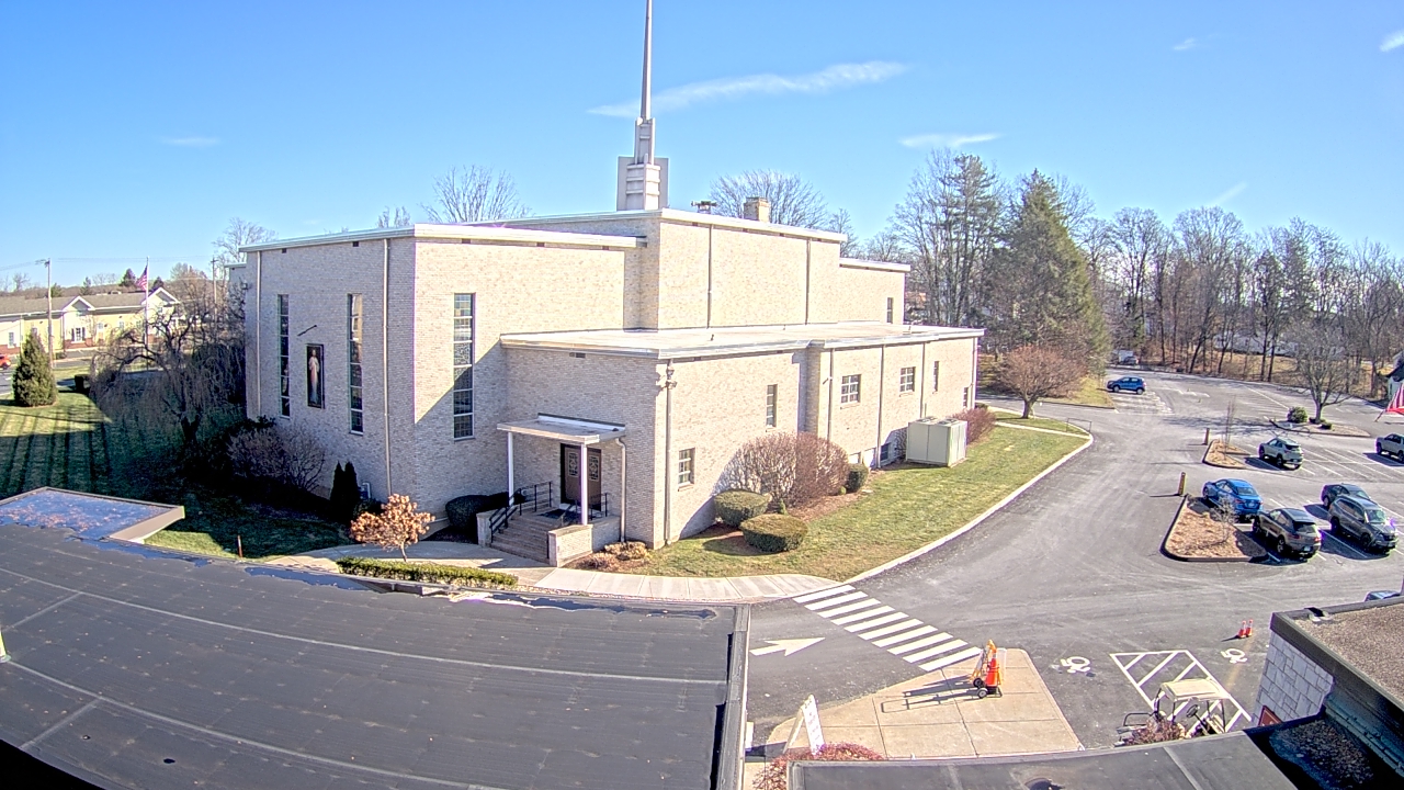 Thumbnail for current weather camera view from St. Bridget School in Cheshire, Connecticut