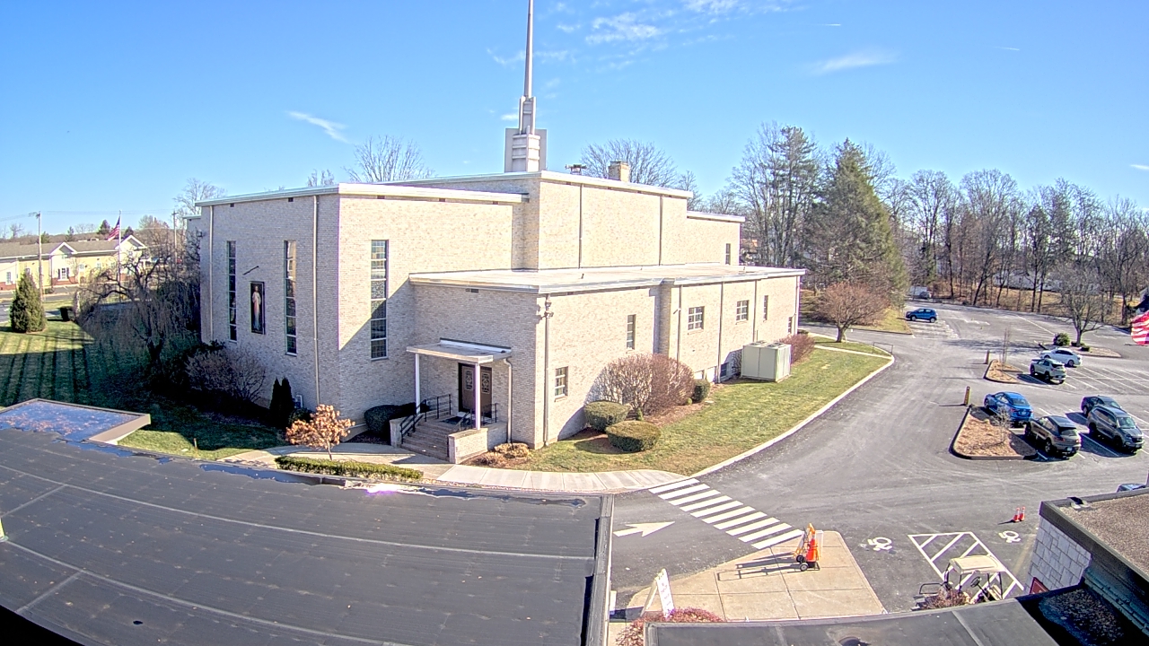 Thumbnail for current weather camera view from St. Bridget School in Cheshire, Connecticut