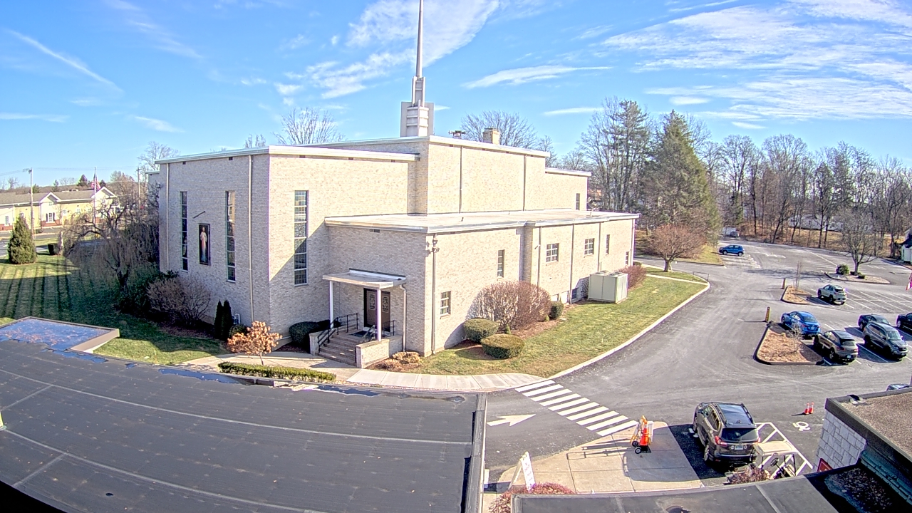 Thumbnail for current weather camera view from St. Bridget School in Cheshire, Connecticut