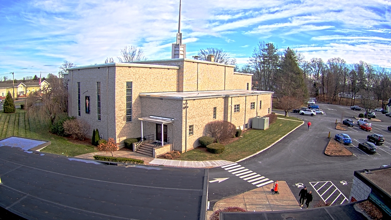 Thumbnail for current weather camera view from St. Bridget School in Cheshire, Connecticut