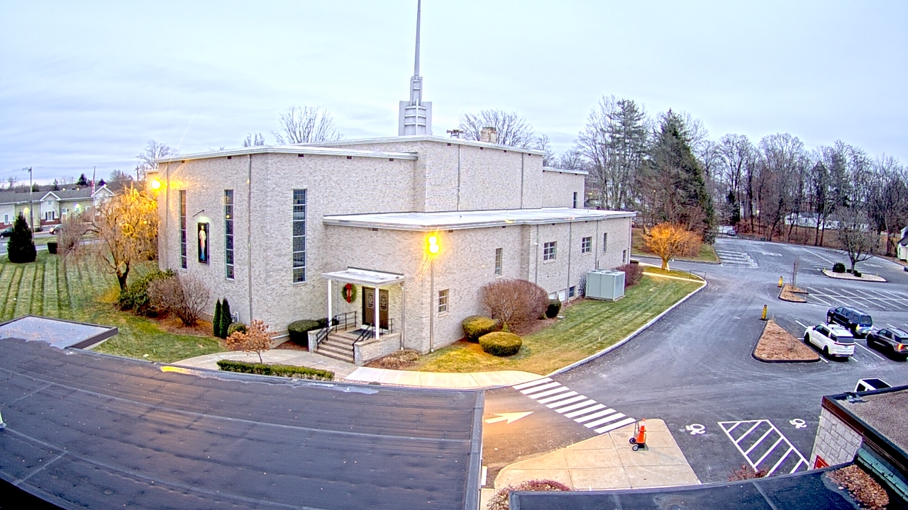 Thumbnail for current weather camera view from St. Bridget School in Cheshire, Connecticut