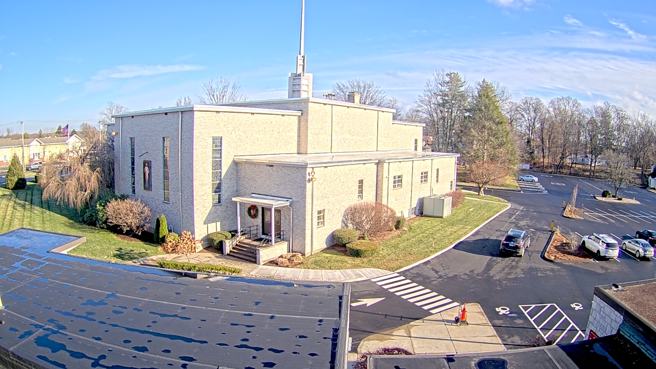Thumbnail for current weather camera view from St. Bridget School in Cheshire, Connecticut
