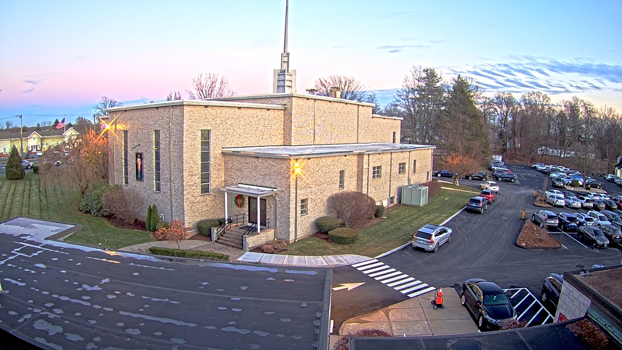Thumbnail for current weather camera view from St. Bridget School in Cheshire, Connecticut