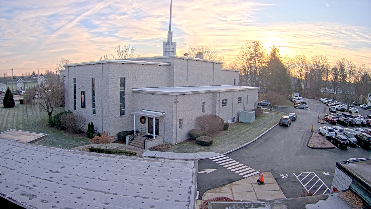 Thumbnail for current weather camera view from St. Bridget School in Cheshire, Connecticut