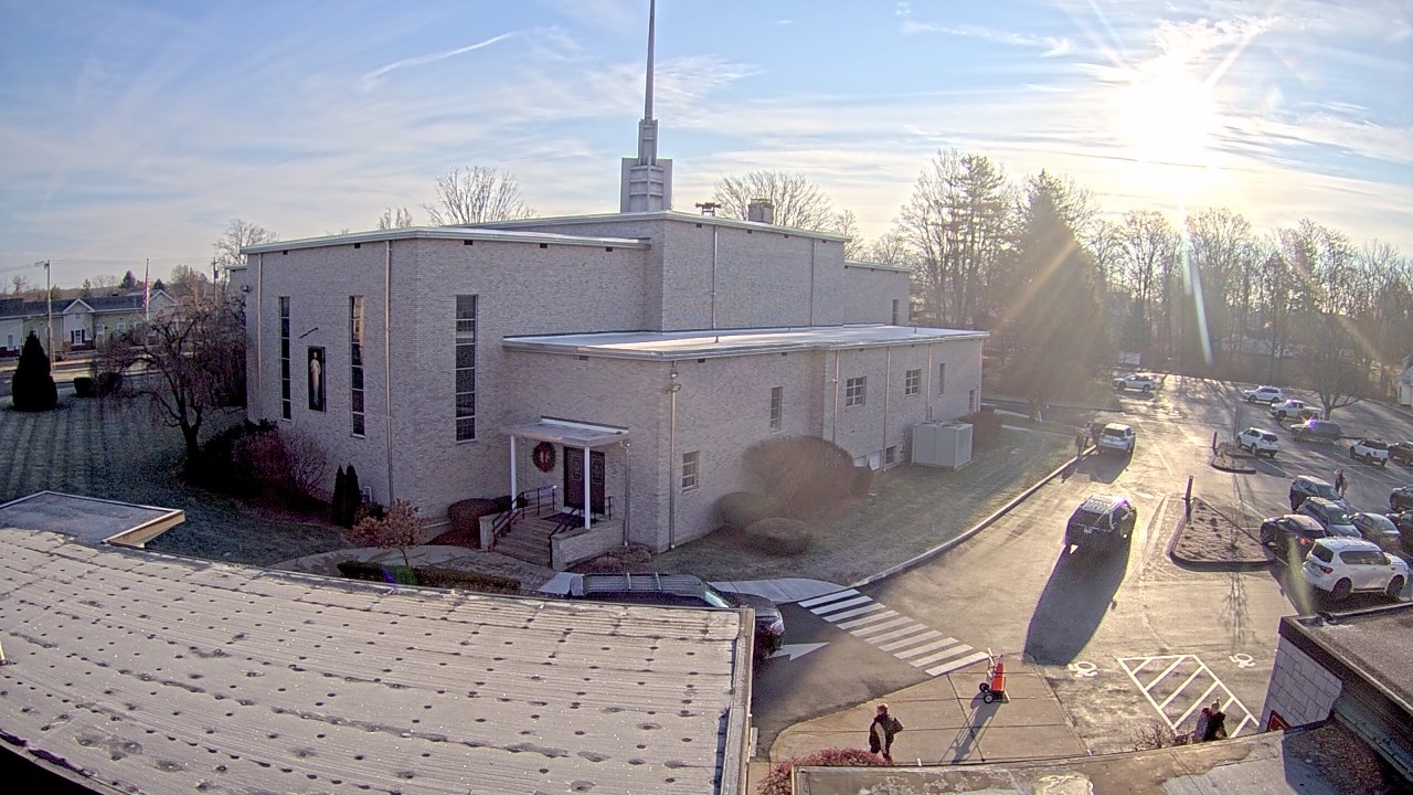 Thumbnail for current weather camera view from St. Bridget School in Cheshire, Connecticut