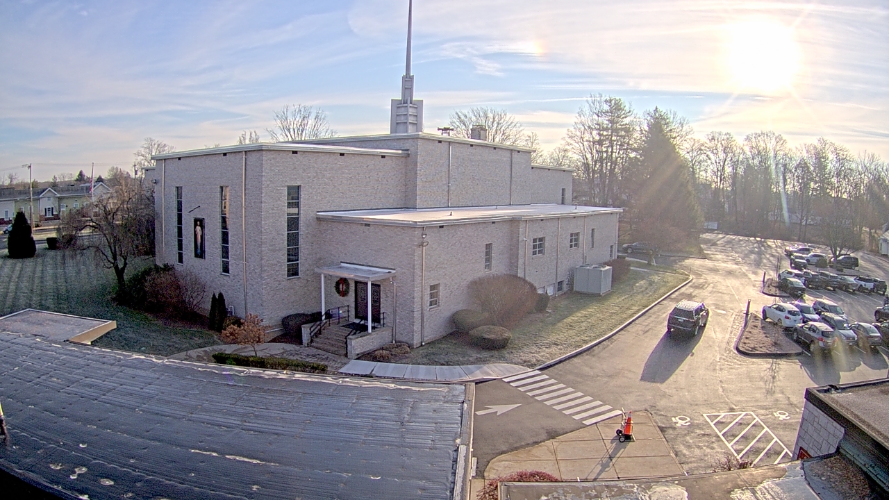 Thumbnail for current weather camera view from St. Bridget School in Cheshire, Connecticut