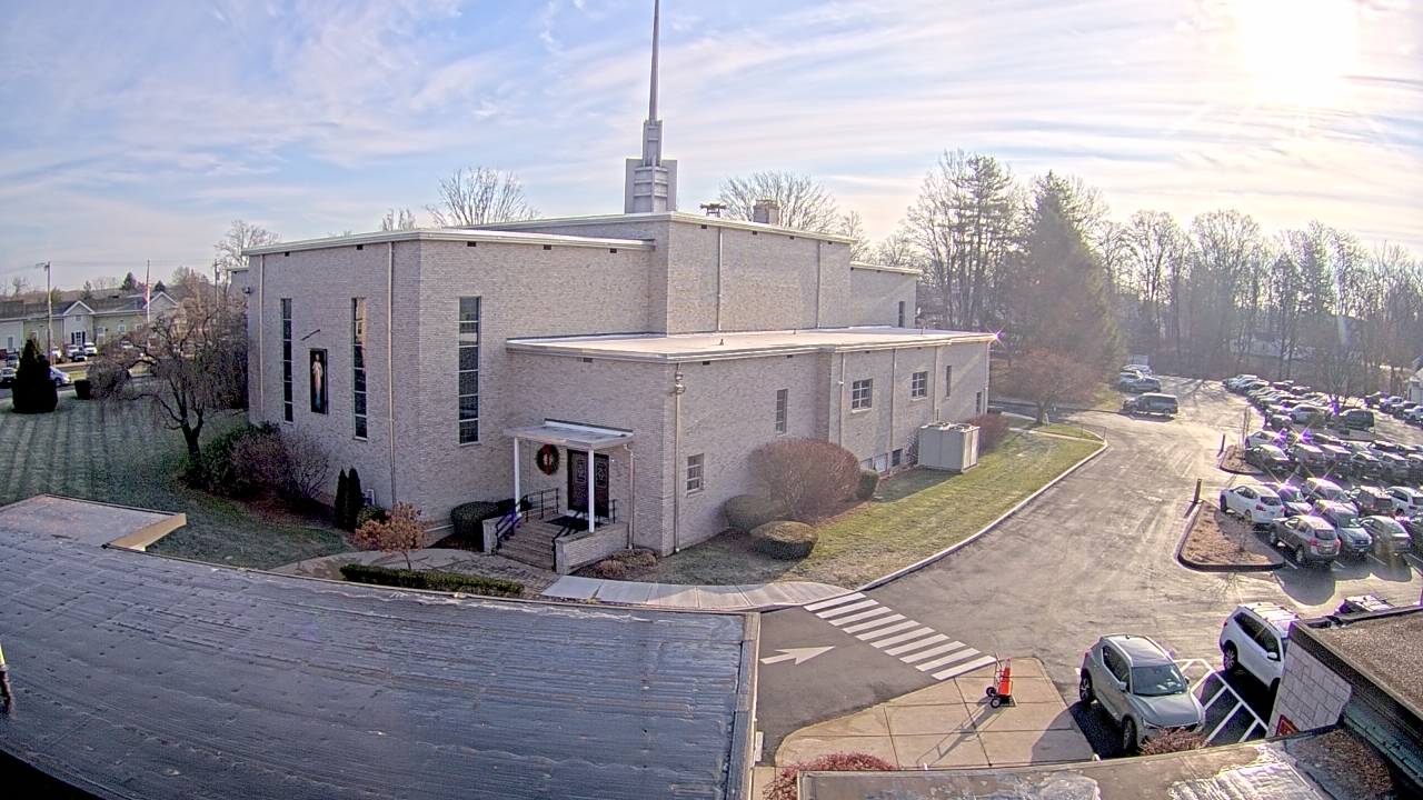 Thumbnail for current weather camera view from St. Bridget School in Cheshire, Connecticut