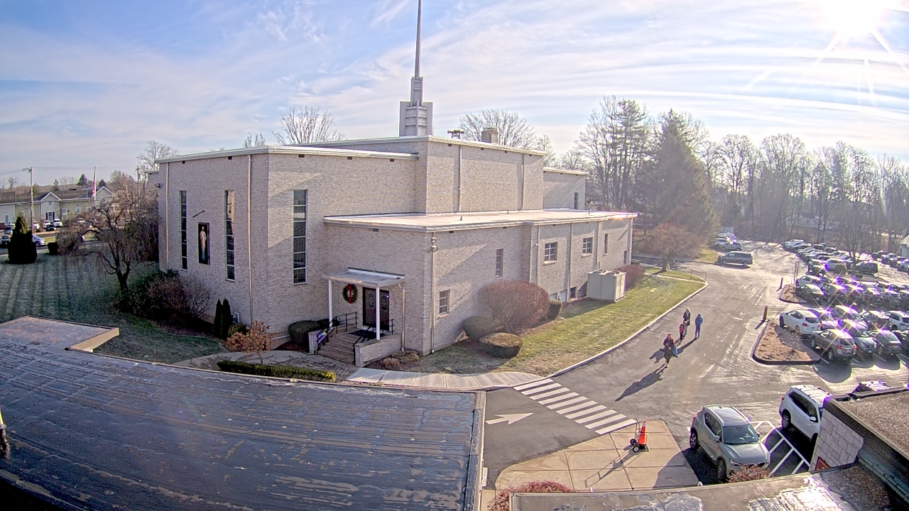 Thumbnail for current weather camera view from St. Bridget School in Cheshire, Connecticut