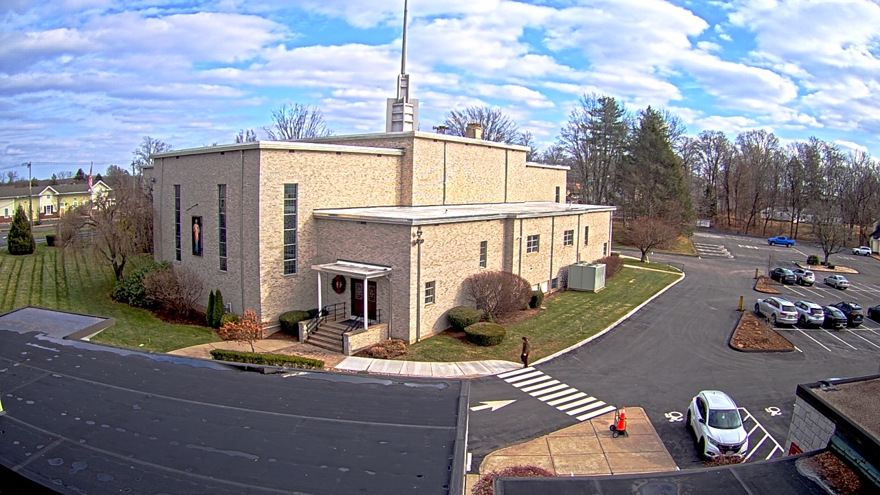 Thumbnail for current weather camera view from St. Bridget School in Cheshire, Connecticut