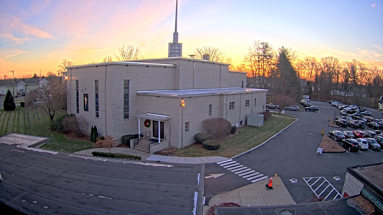 Thumbnail for current weather camera view from St. Bridget School in Cheshire, Connecticut
