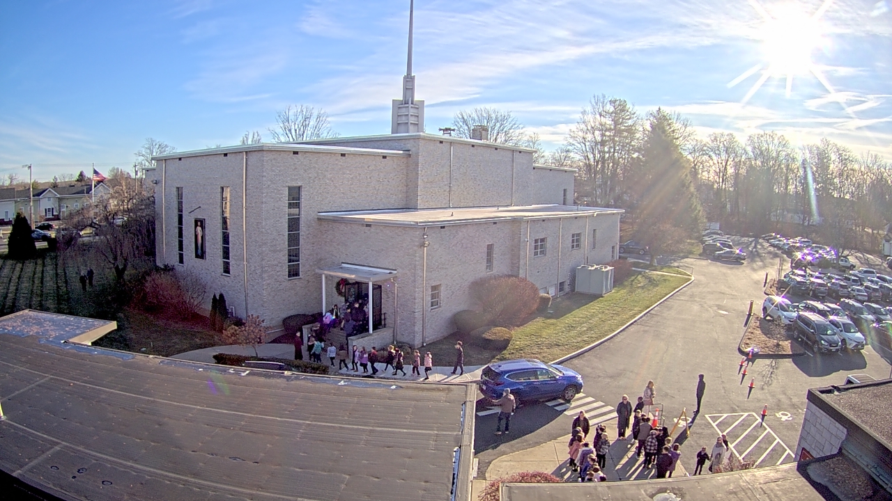 Thumbnail for current weather camera view from St. Bridget School in Cheshire, Connecticut