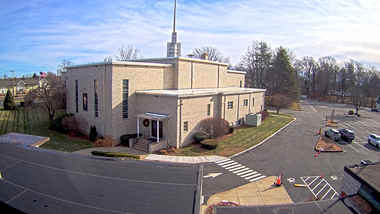 Thumbnail for current weather camera view from St. Bridget School in Cheshire, Connecticut