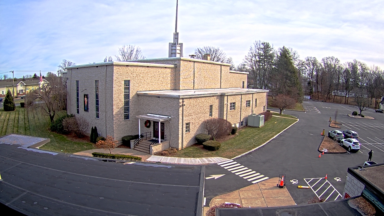 Thumbnail for current weather camera view from St. Bridget School in Cheshire, Connecticut