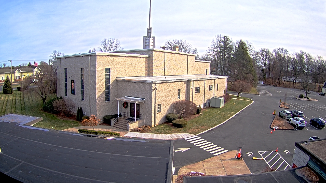 Thumbnail for current weather camera view from St. Bridget School in Cheshire, Connecticut