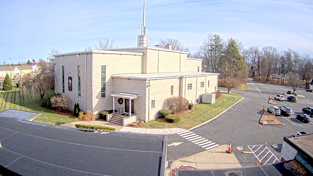 Thumbnail for current weather camera view from St. Bridget School in Cheshire, Connecticut