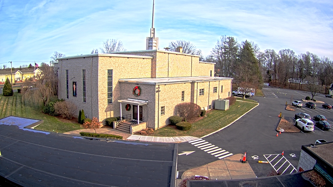 Thumbnail for current weather camera view from St. Bridget School in Cheshire, Connecticut