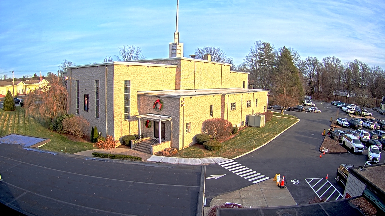Thumbnail for current weather camera view from St. Bridget School in Cheshire, Connecticut