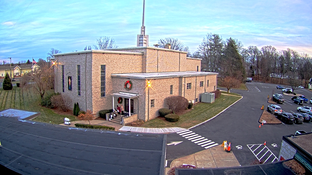 Thumbnail for current weather camera view from St. Bridget School in Cheshire, Connecticut