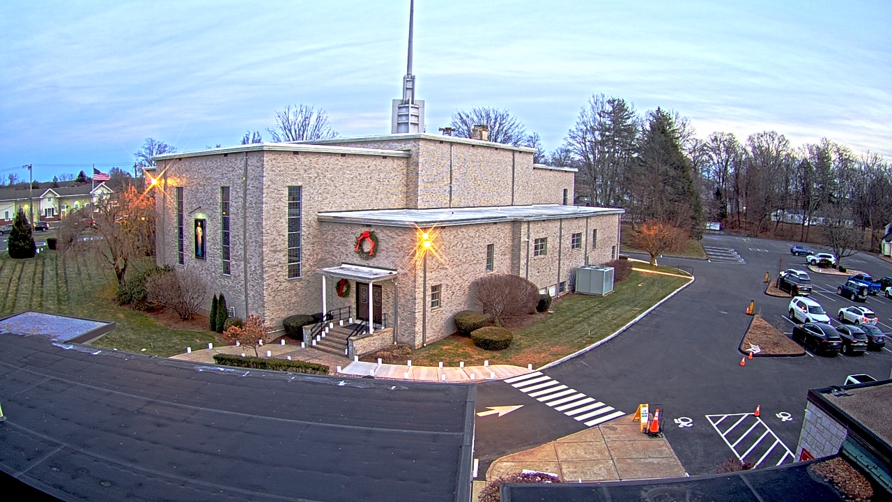 Thumbnail for current weather camera view from St. Bridget School in Cheshire, Connecticut