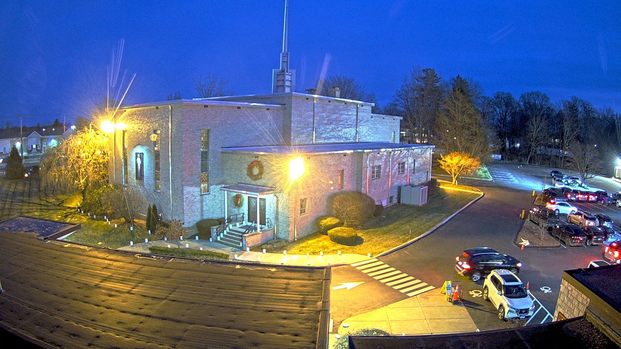 Thumbnail for current weather camera view from St. Bridget School in Cheshire, Connecticut