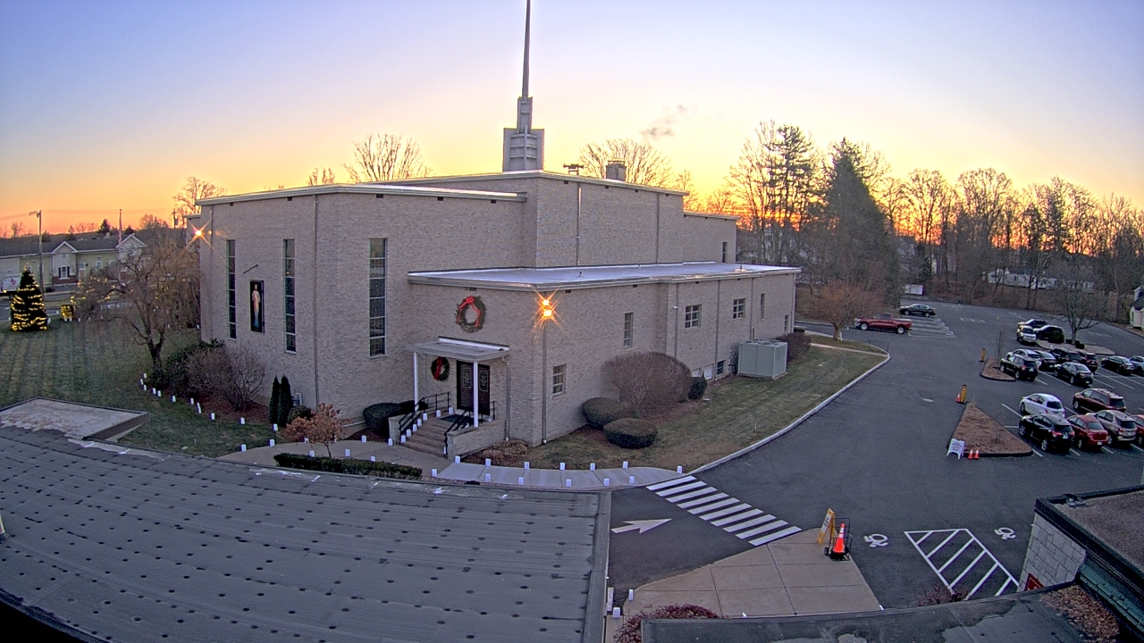 Thumbnail for current weather camera view from St. Bridget School in Cheshire, Connecticut