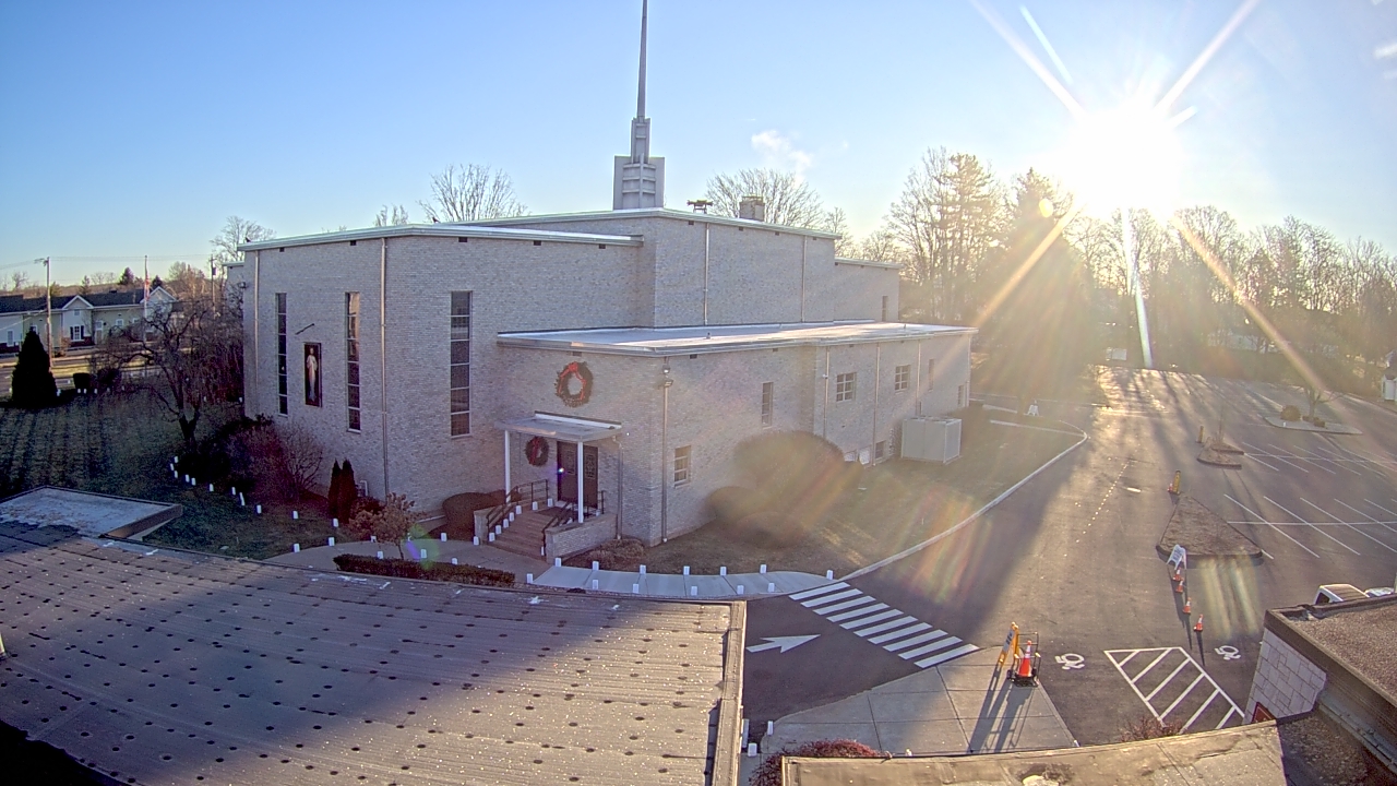 Thumbnail for current weather camera view from St. Bridget School in Cheshire, Connecticut