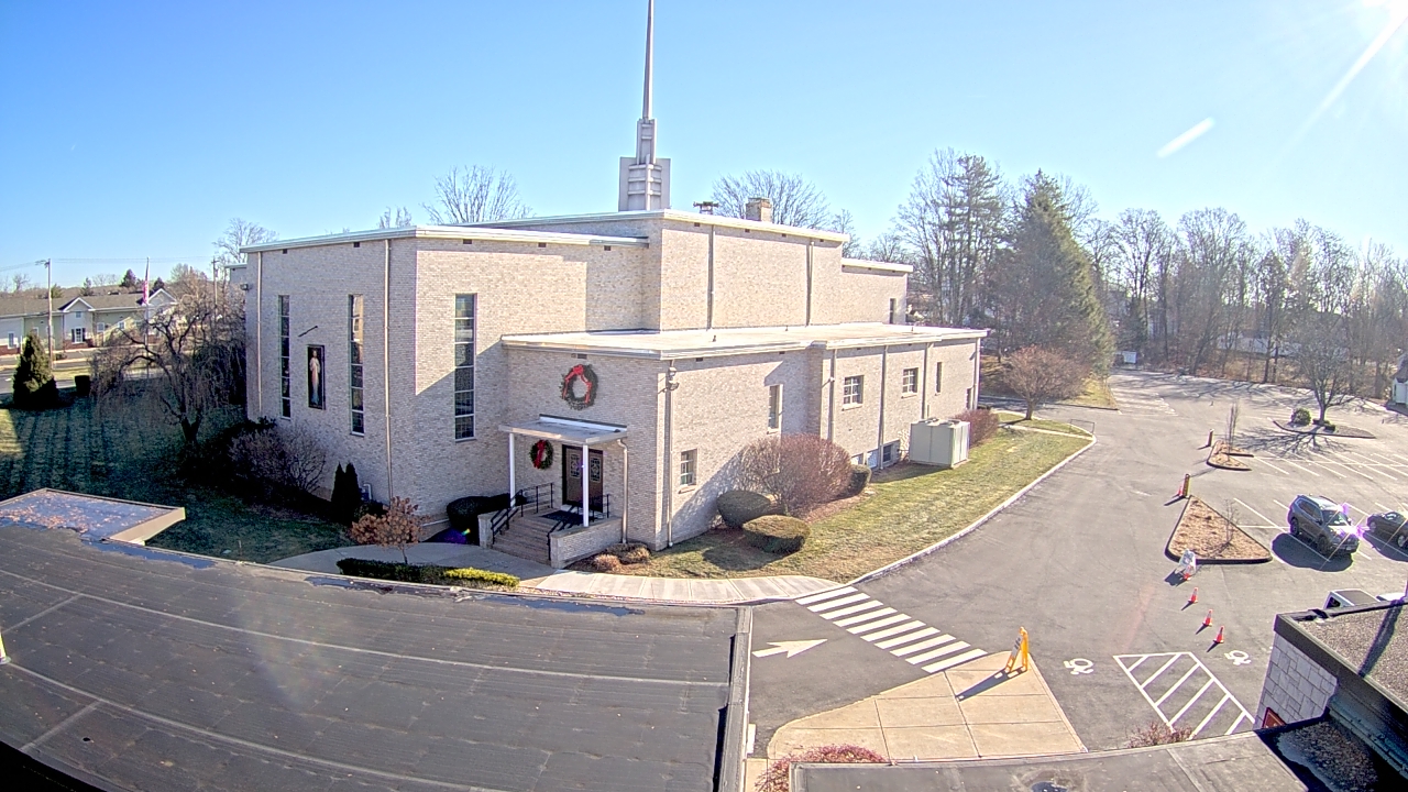 Thumbnail for current weather camera view from St. Bridget School in Cheshire, Connecticut