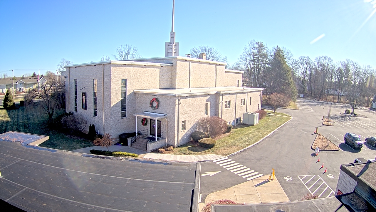 Thumbnail for current weather camera view from St. Bridget School in Cheshire, Connecticut