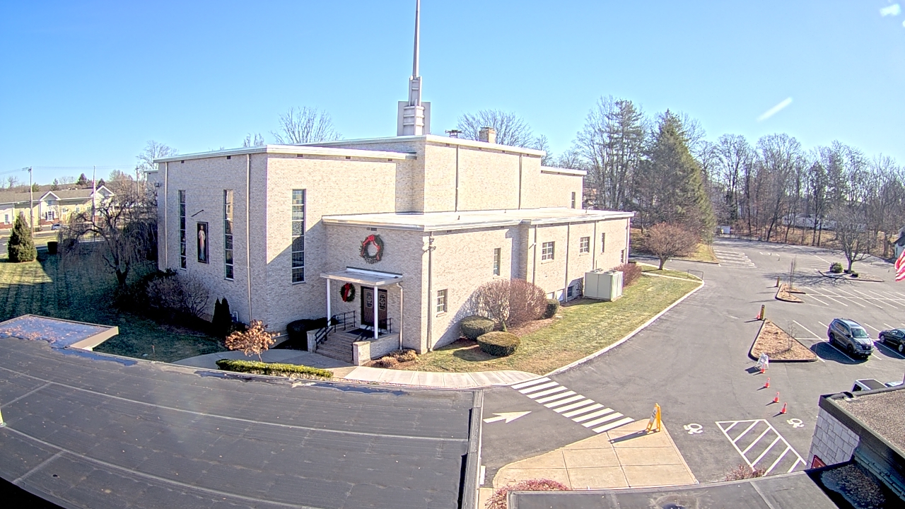 Thumbnail for current weather camera view from St. Bridget School in Cheshire, Connecticut