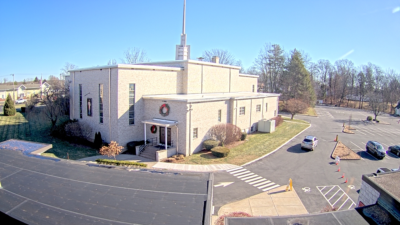 Thumbnail for current weather camera view from St. Bridget School in Cheshire, Connecticut