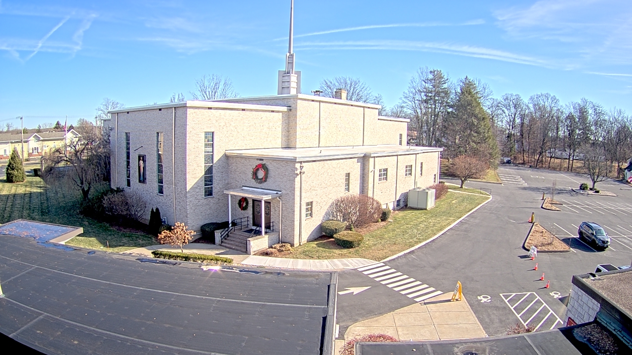 Thumbnail for current weather camera view from St. Bridget School in Cheshire, Connecticut