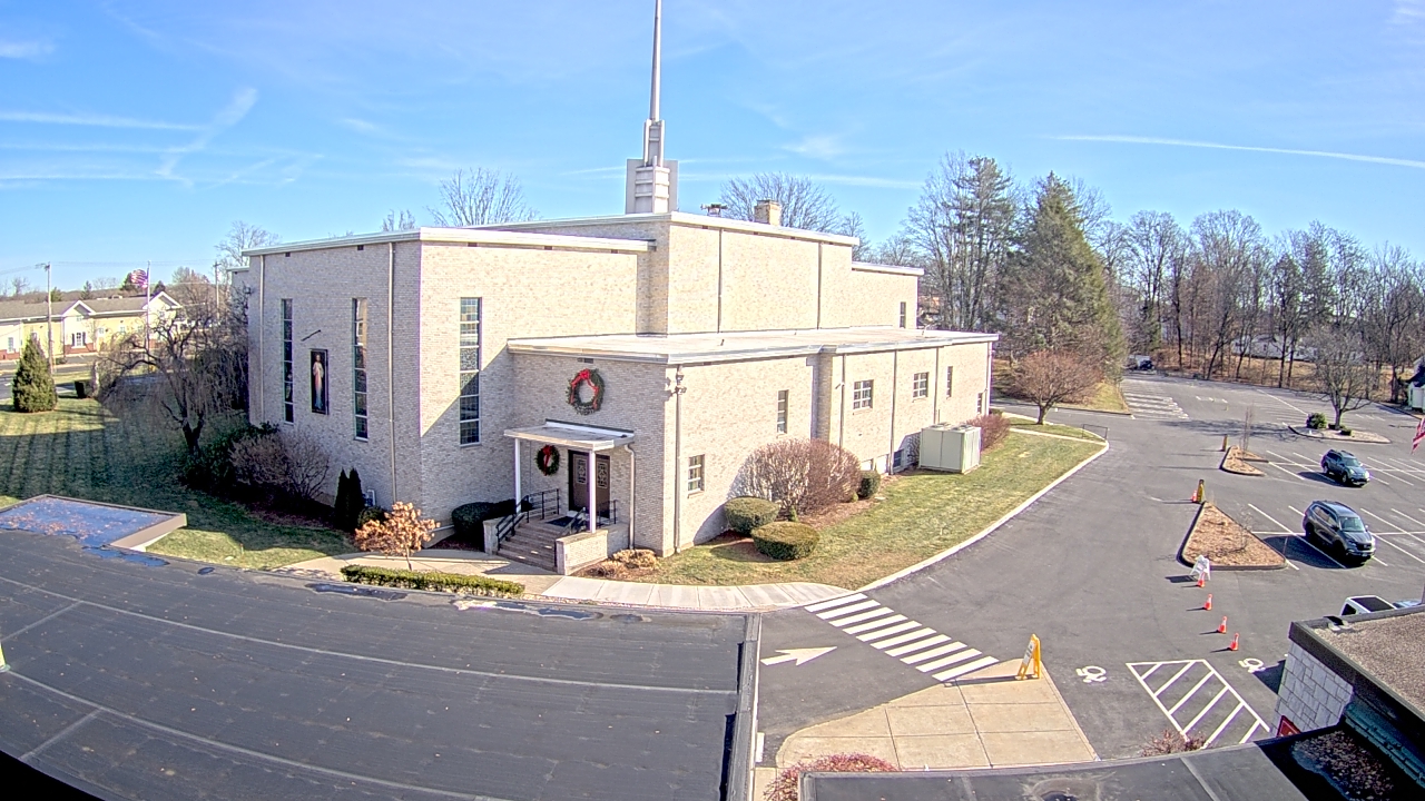 Thumbnail for current weather camera view from St. Bridget School in Cheshire, Connecticut