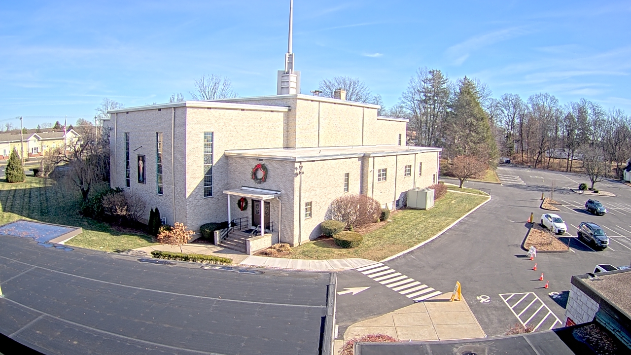 Thumbnail for current weather camera view from St. Bridget School in Cheshire, Connecticut