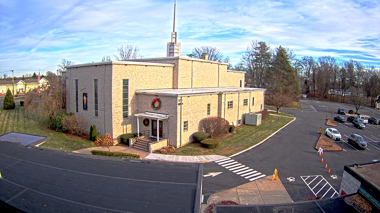 Thumbnail for current weather camera view from St. Bridget School in Cheshire, Connecticut
