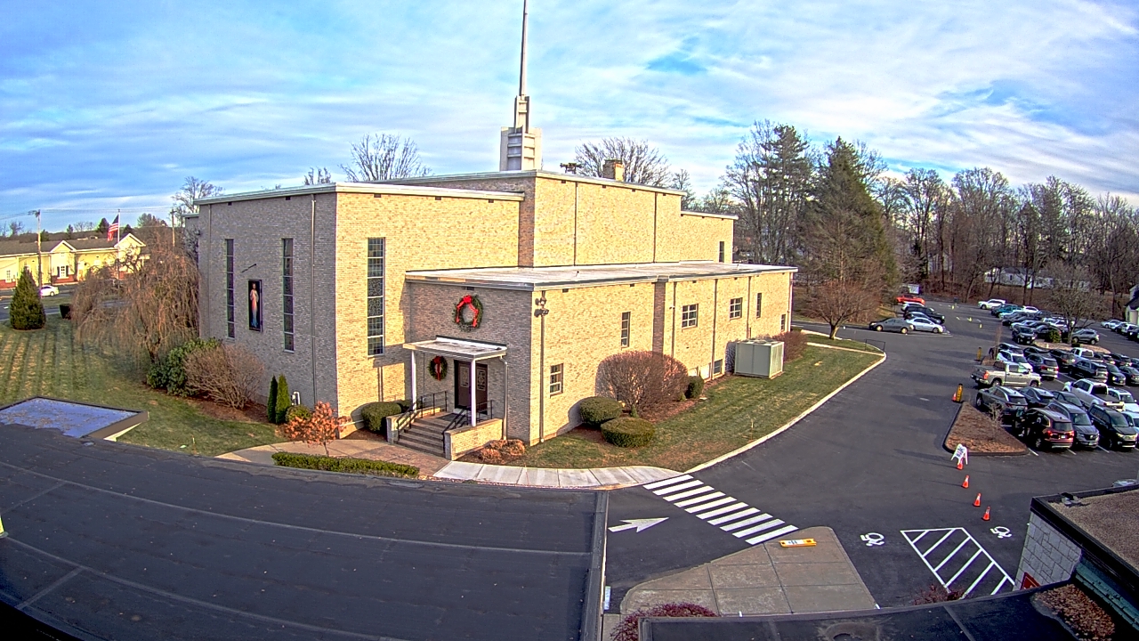 Thumbnail for current weather camera view from St. Bridget School in Cheshire, Connecticut