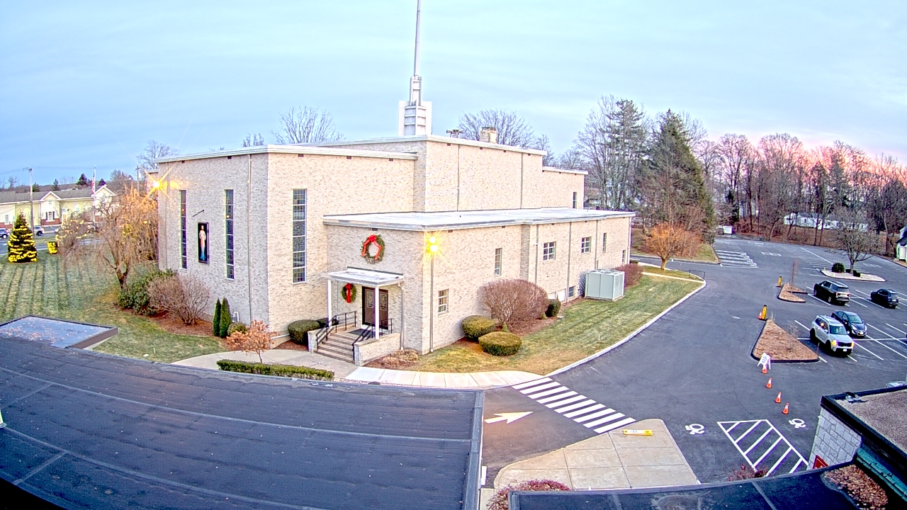 Thumbnail for current weather camera view from St. Bridget School in Cheshire, Connecticut