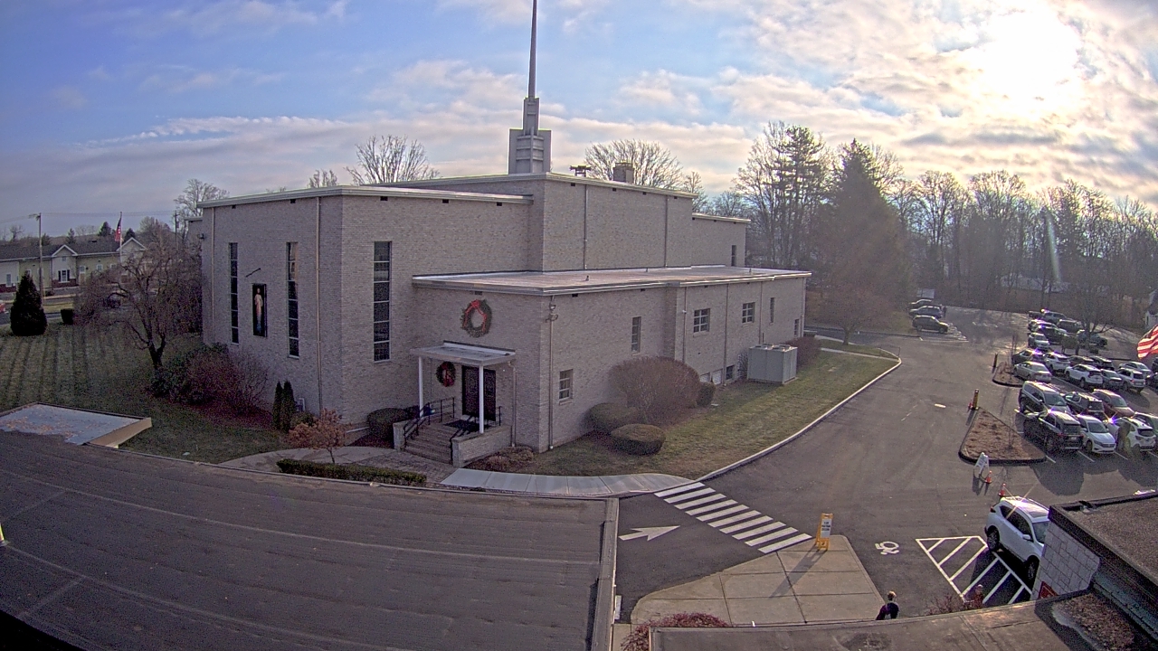 Thumbnail for current weather camera view from St. Bridget School in Cheshire, Connecticut