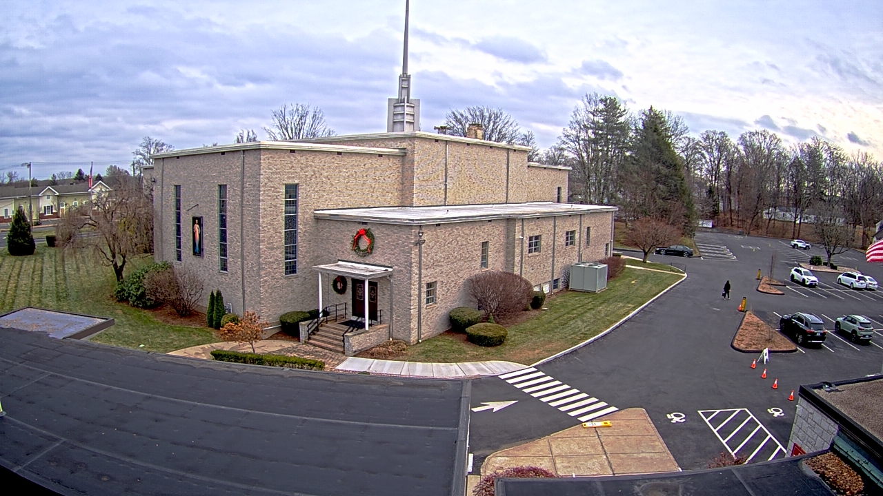 Thumbnail for current weather camera view from St. Bridget School in Cheshire, Connecticut