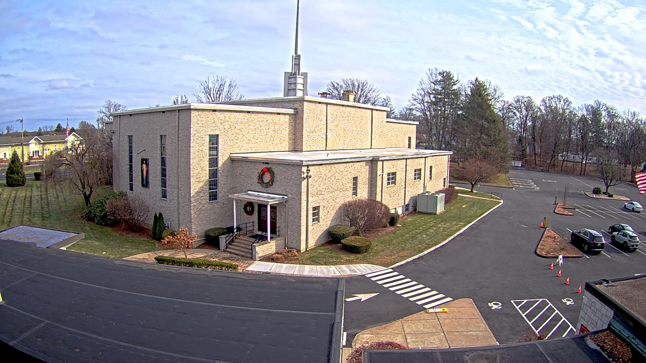 Thumbnail for current weather camera view from St. Bridget School in Cheshire, Connecticut