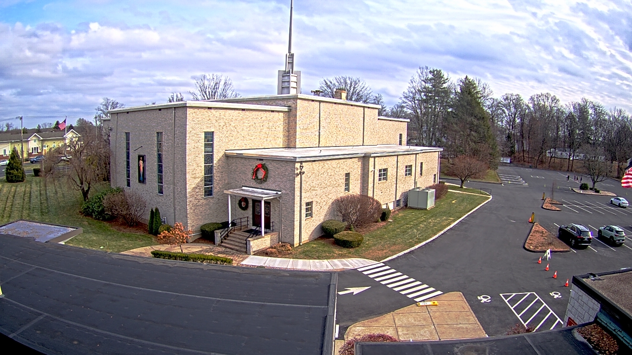 Thumbnail for current weather camera view from St. Bridget School in Cheshire, Connecticut