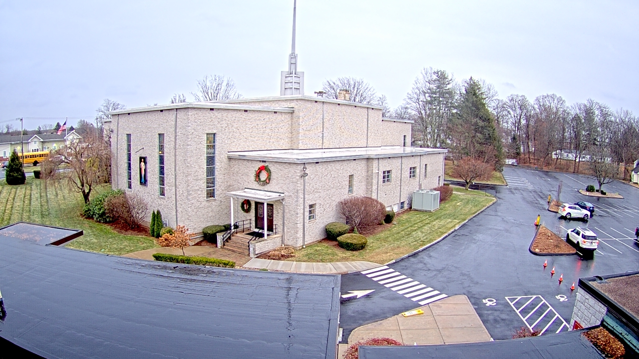 Thumbnail for current weather camera view from St. Bridget School in Cheshire, Connecticut