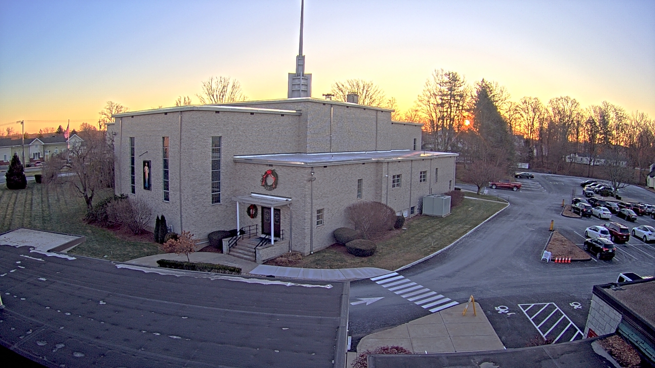 Thumbnail for current weather camera view from St. Bridget School in Cheshire, Connecticut