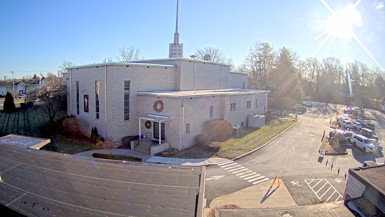 Thumbnail for current weather camera view from St. Bridget School in Cheshire, Connecticut