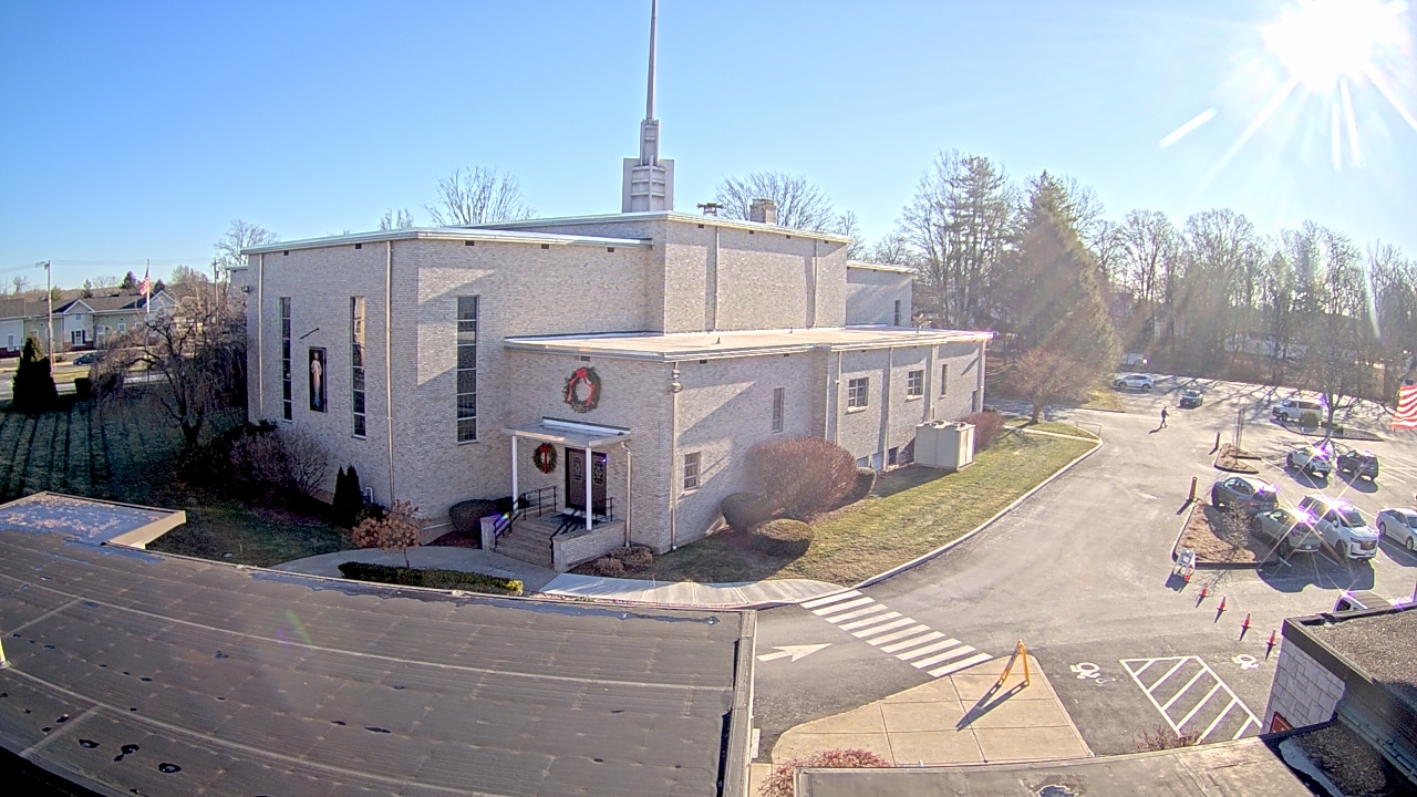Thumbnail for current weather camera view from St. Bridget School in Cheshire, Connecticut
