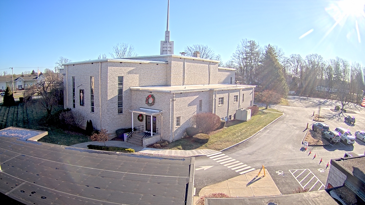 Thumbnail for current weather camera view from St. Bridget School in Cheshire, Connecticut