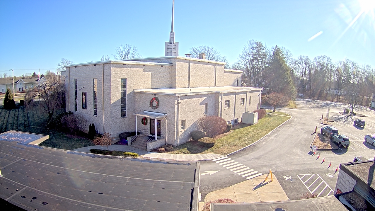 Thumbnail for current weather camera view from St. Bridget School in Cheshire, Connecticut